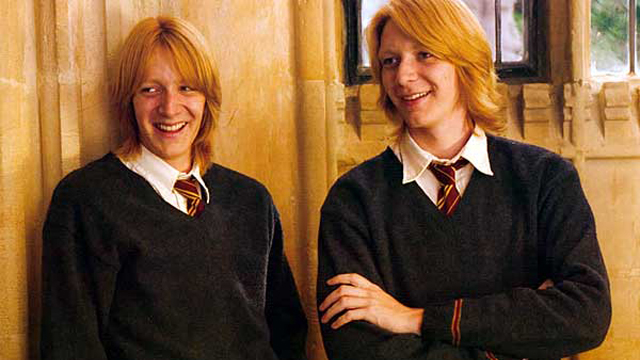 Resultado de imagem para harry potter gemeos