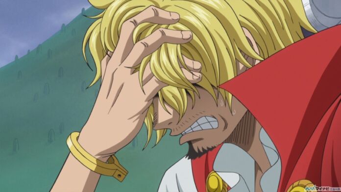 One Piece Sanji Desespero